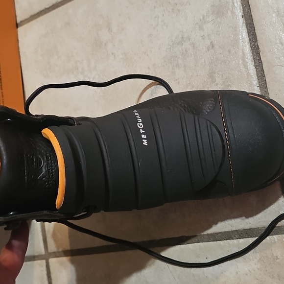 Timberland PRO Men's Black and Orange Work Boots - Picture 2 of 8